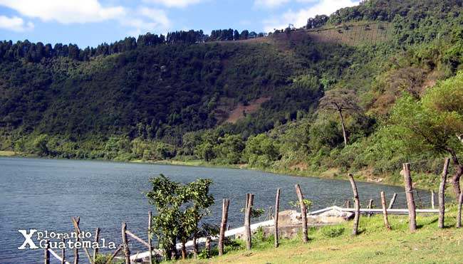 Laguna de Calderas, variedad y cercanía