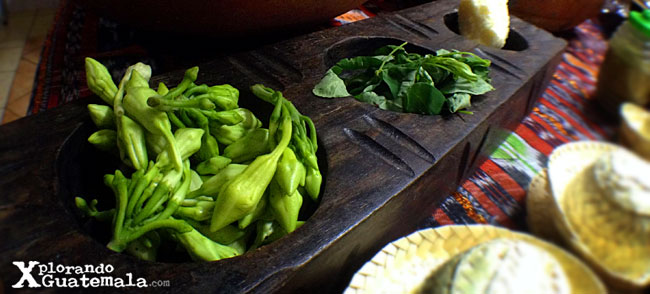 - El Loroco, gastronomía guatemalteca