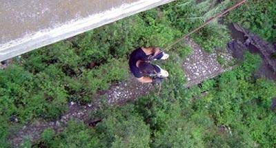 Rappel en el Puente de la Asunción