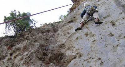 Del gimnasio a la roca