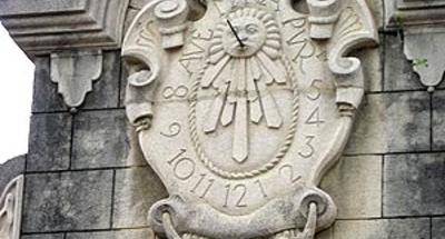 Reloj solar en Antigua Guatemala