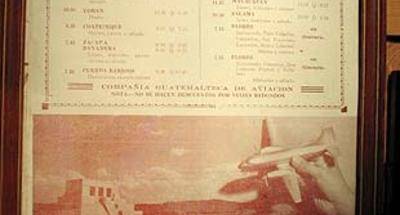 Aviateca, nota nostálgica