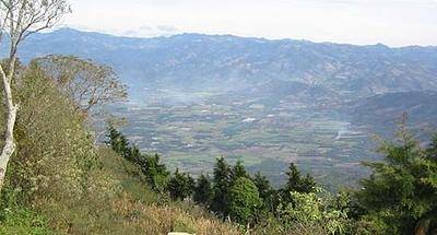 Desde la cima del Volcán Jumaytepeque