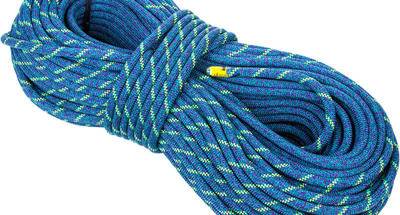 La cuerda dinámica en la escalada