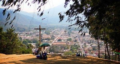 Mirador del Cerro de la Cruz en La Antigua Guatemala