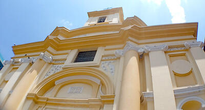 Santa Rosa, la iglesia que fue Catedral de la Ciudad de Guatemala