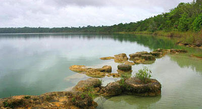 Laguna Lachuá en Alta Verapaz