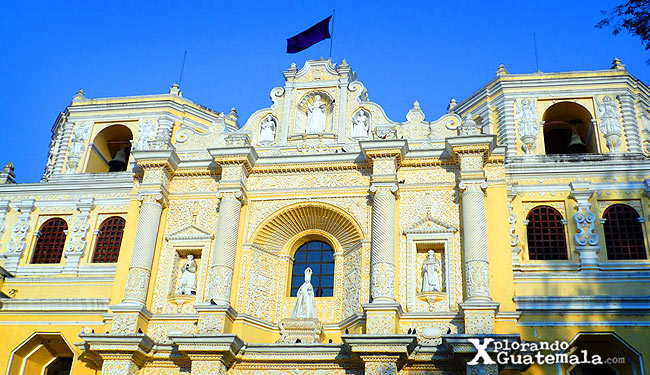 Área conventual de La Merced, en La Antigua Guatemala