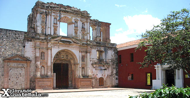 iglesia y ruinas de la compañia de jesus