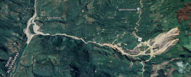 El temible paso del cerro Xicut, Los Chorros