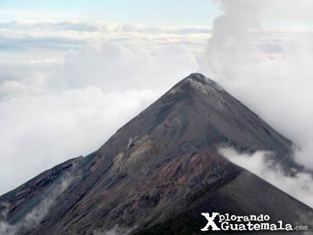 Cima del volcán de Fuego / foto 2