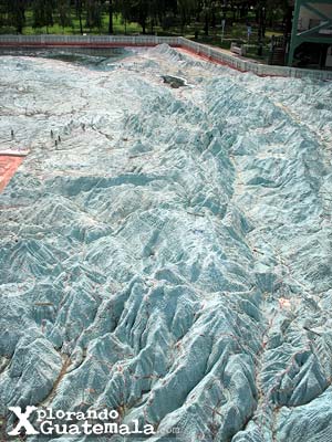 Mapa en Relieve, Ciudad de Guatemala / foto 5