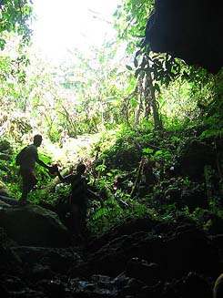 Cueva de las dos horas en Finca Ixobel, Petén