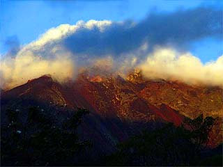 Volcán Fuego, al inicio del ascenso, día 1 Volcán Fuego, al inicio del ascenso, día 1