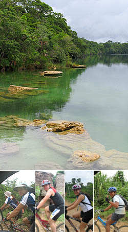 De Chisec hacia Lachuá en bicicleta de montaña (70.28 km)