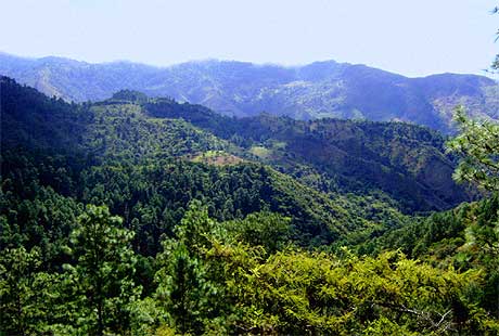 Sierra El Merendón en Zacapa.