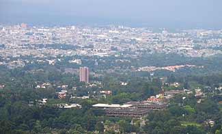 Panorámica de la Ciudad Capital actual.