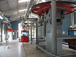 Estación del teleférico de Amatitlán.