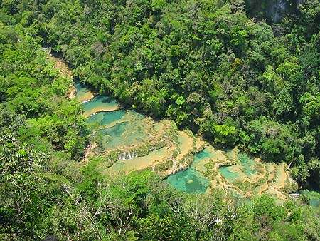 Panorámica de Semuc Champey Panorámica de Semuc Champey