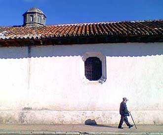 Detalle del Liceo Francés, Zona 1, Ciudad de Guatemala.