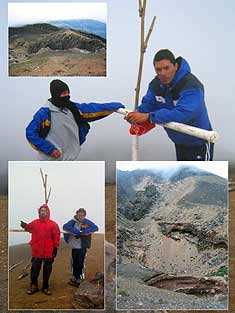 Ascenso al volcán Acatenango